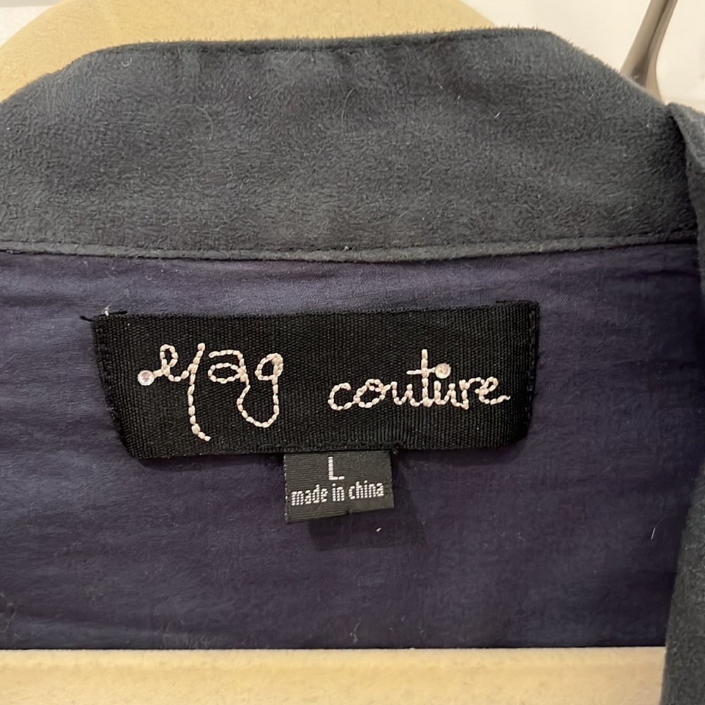 Faux Suede Moto Jacket - Picture 3 of 7